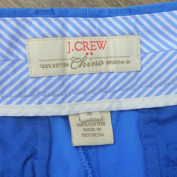 J Crew Chino Broken In shorts Size 6 - Picture 2 of 5